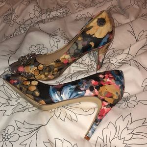 Floral Heels